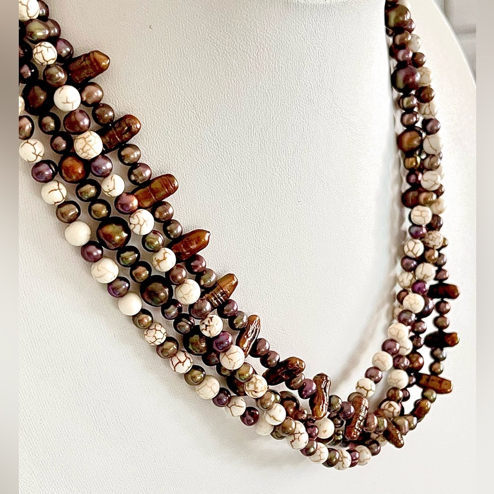 Freshwater Pearl necklace💕🐬 - Picture 11 of 16